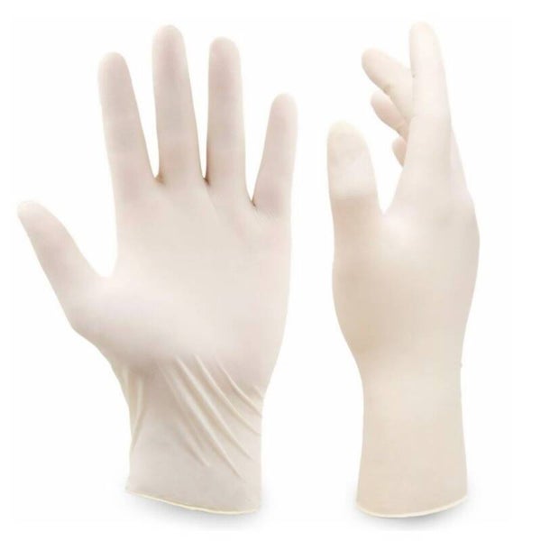 GUANTE LATEX SIN POLVO TALLA M Y G 10U