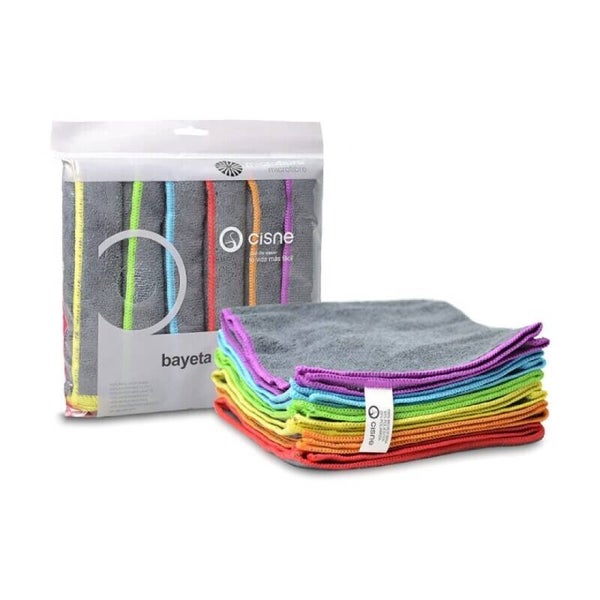 BAYETA MICROFIBRA GRIS PROFESIONAL PACK 6UD
