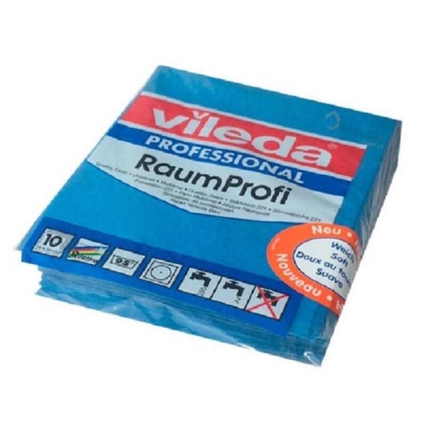 BAYETA GAMUZA MULTILIMP. RAUMPROFI VILEDA AZUL 10U