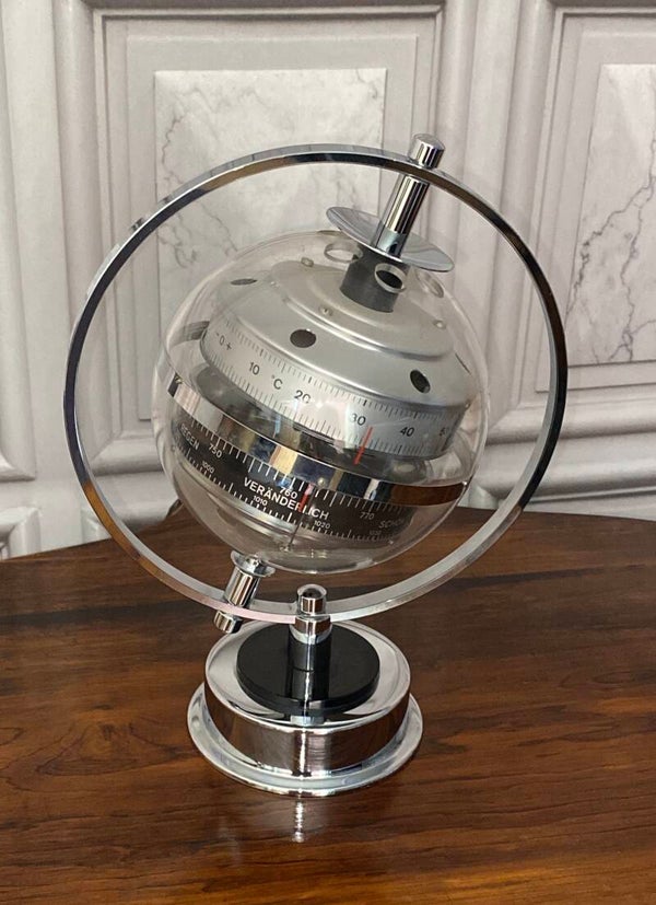 HUGER Vintage German Sputnik Weather Station
