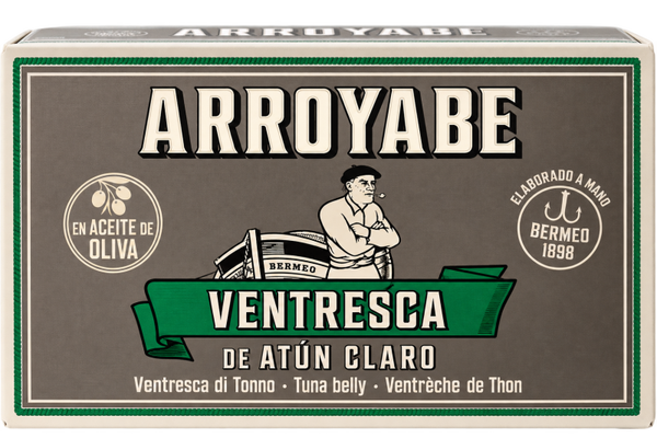 Ventresca de Atún Claro en Aceite de Oliva (Arroyabe)
