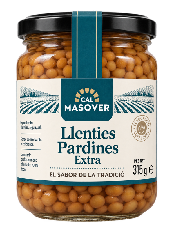 Lentejas Pardinas Extra 315g