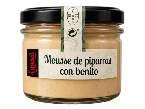 Mousse de Piparras con Bonito (Ubidea)