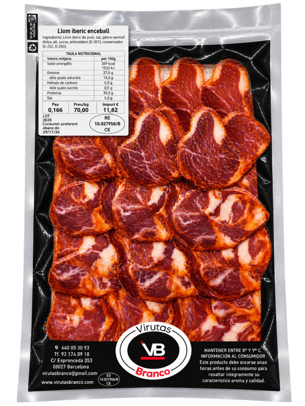 Lomo Ibérico de Cebo