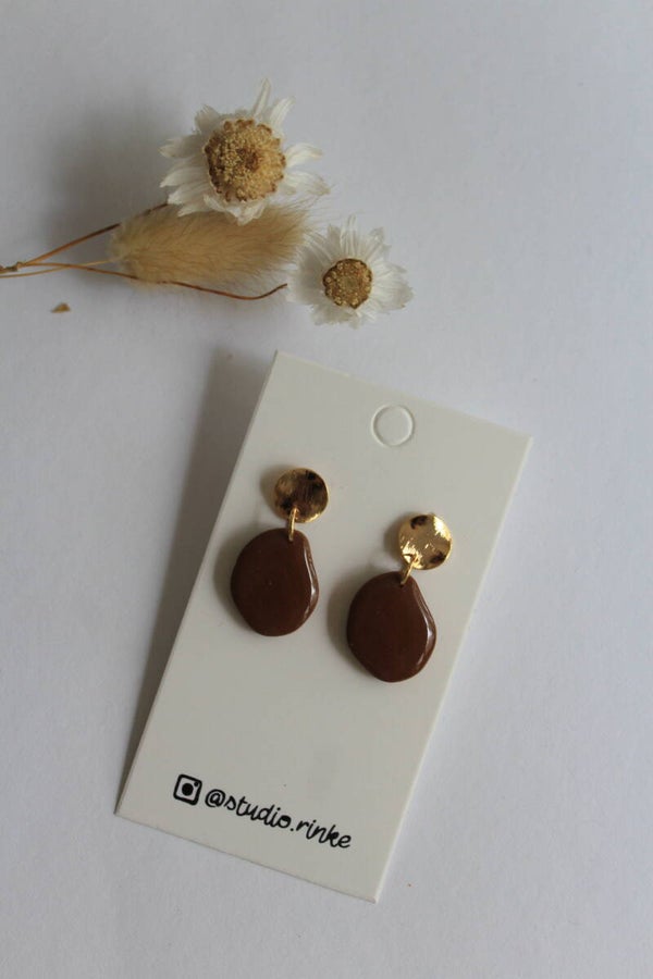 Brown Soft Ellipse
