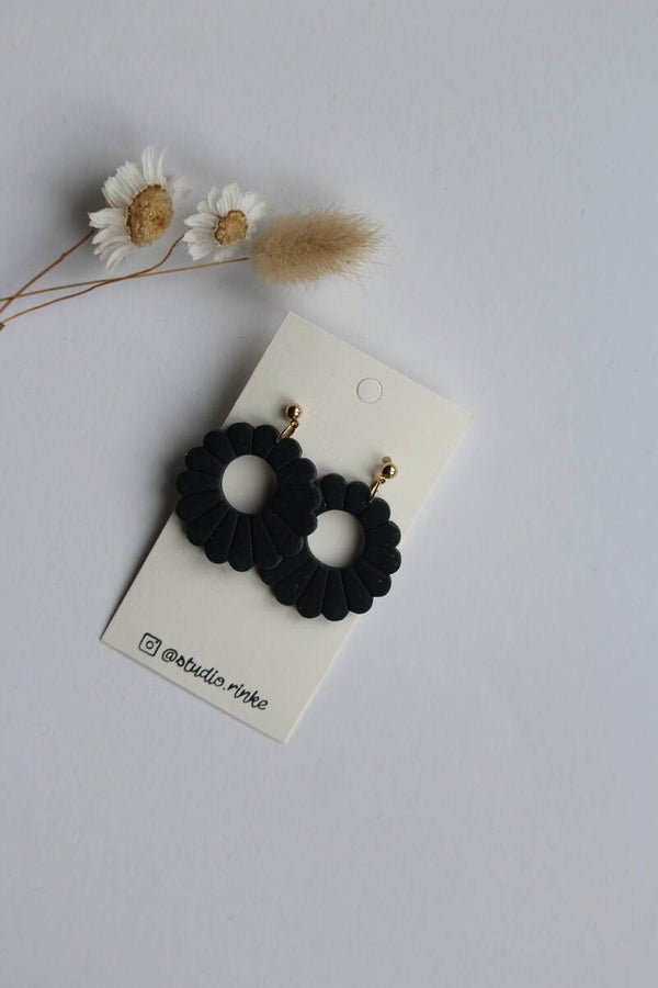 Black Stardust Flora Hoop