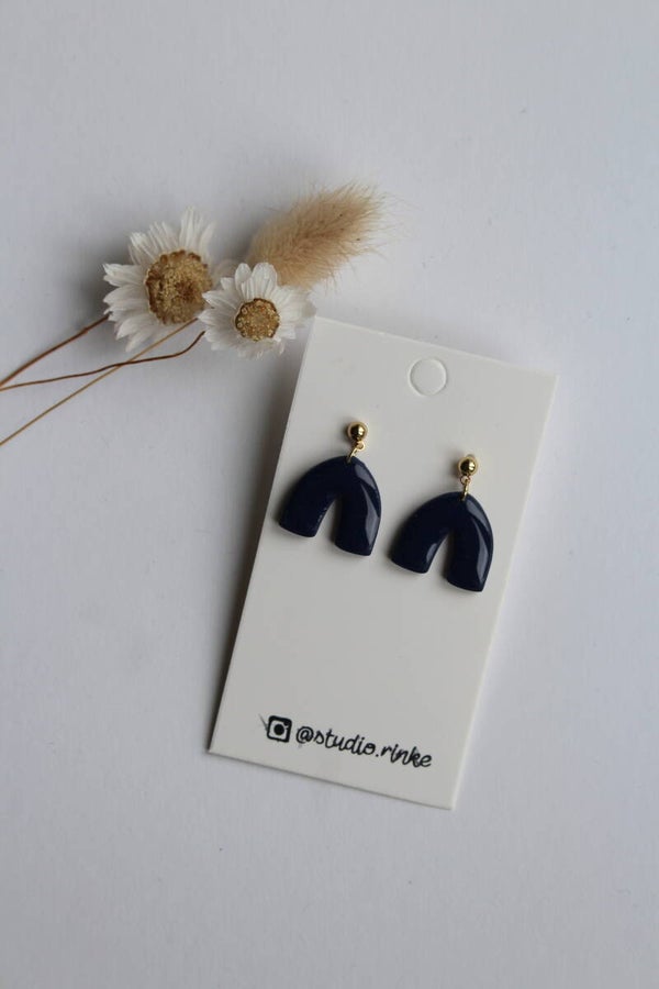 Deep Blue Tiny Bow