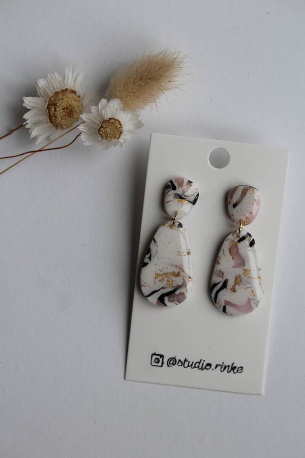 Blush Marble Refined Ovals