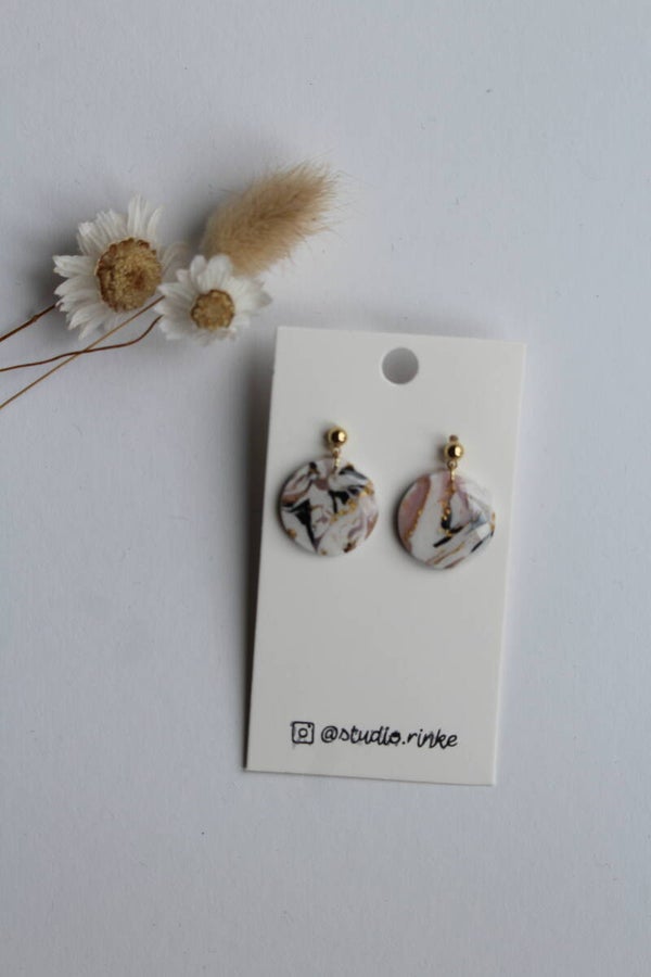 Blush Marble Classic Circle