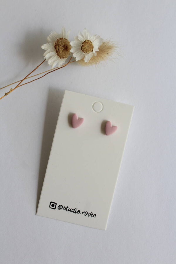 Strawberry Pink Tiny Heart