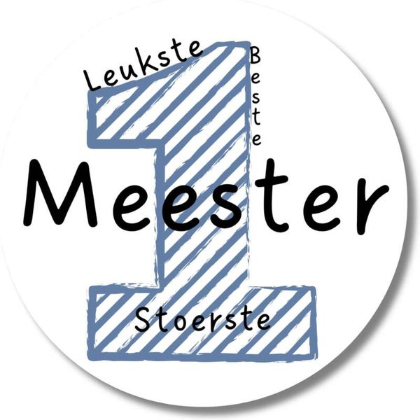 Stickers | Leukste beste stoerste meester