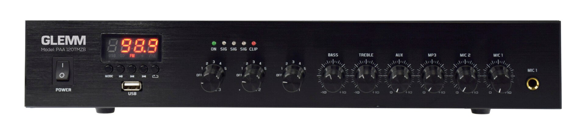 Amplifikator PA 120W me 3 Zona - Karma PAA 120TMZB