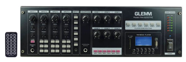 Amplifikator PA 1200W me 6 Zona - Karma PAA 6200TMZ