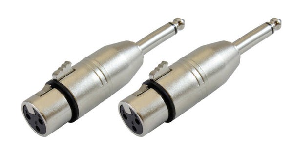 Adapter XLR Femër në Jack 6.3mm Mono - RDM CN6
