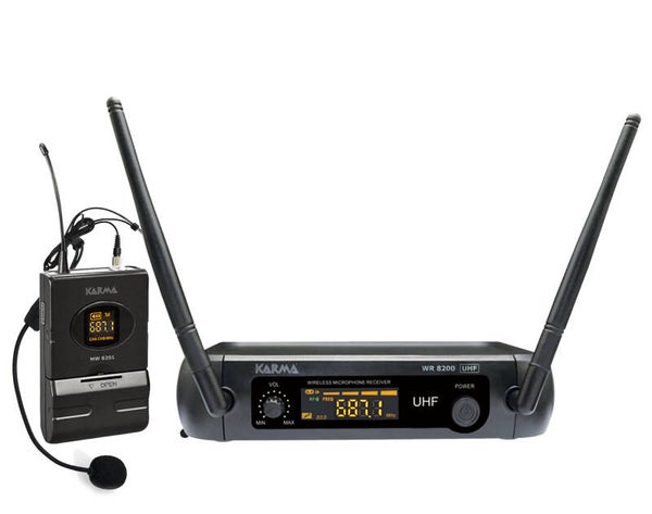 Mikrofon mizë lavalier UHF që kapet në vesh - SET 8200LAV