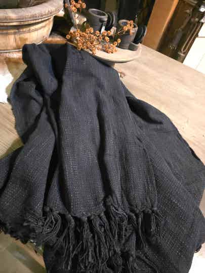 Grof geweven plaid