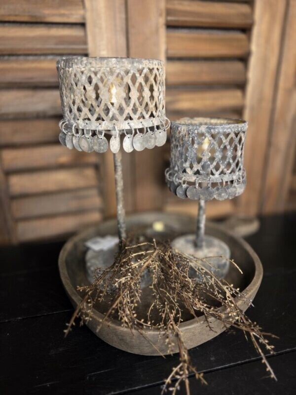 Staande lampjes op batterij met timer