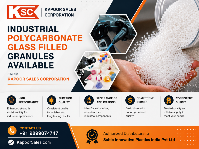 Industrial Polycarbonate Glass Filled Granules 