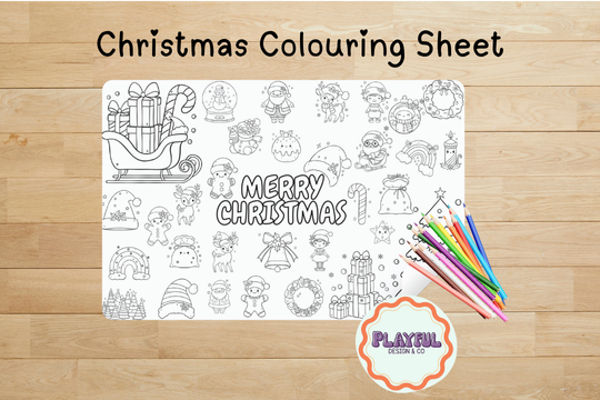 Christmas Colouring Sheet