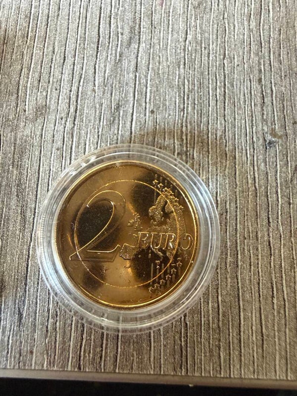 goude 2 euro munt