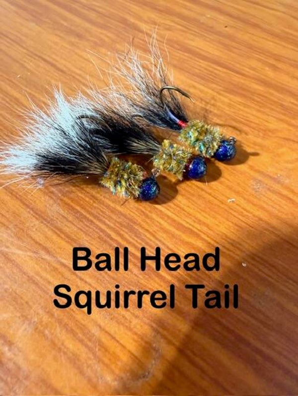 Round Ballhead with Squirrel Tail Customers Choice On Colors
