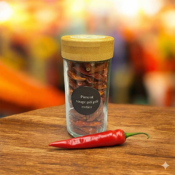 Piment entier pili pili  de Madagascar 30g