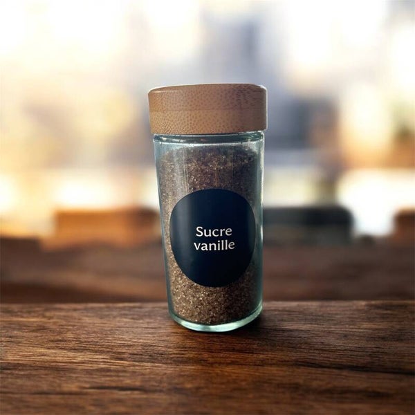 sucre de canne vanillé de Madagascar 60g