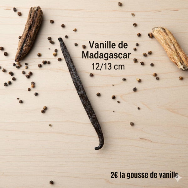 Gousse de vanille de Madagascar