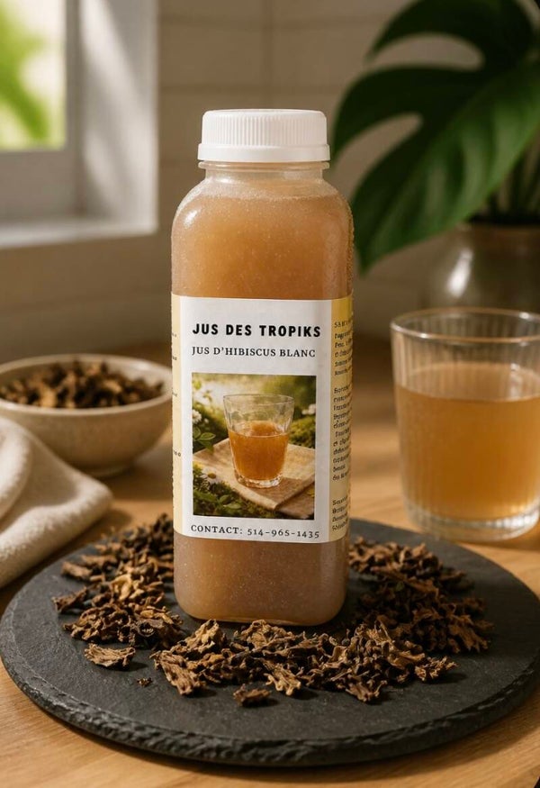 Jus d'hibiscus blanc 473ML