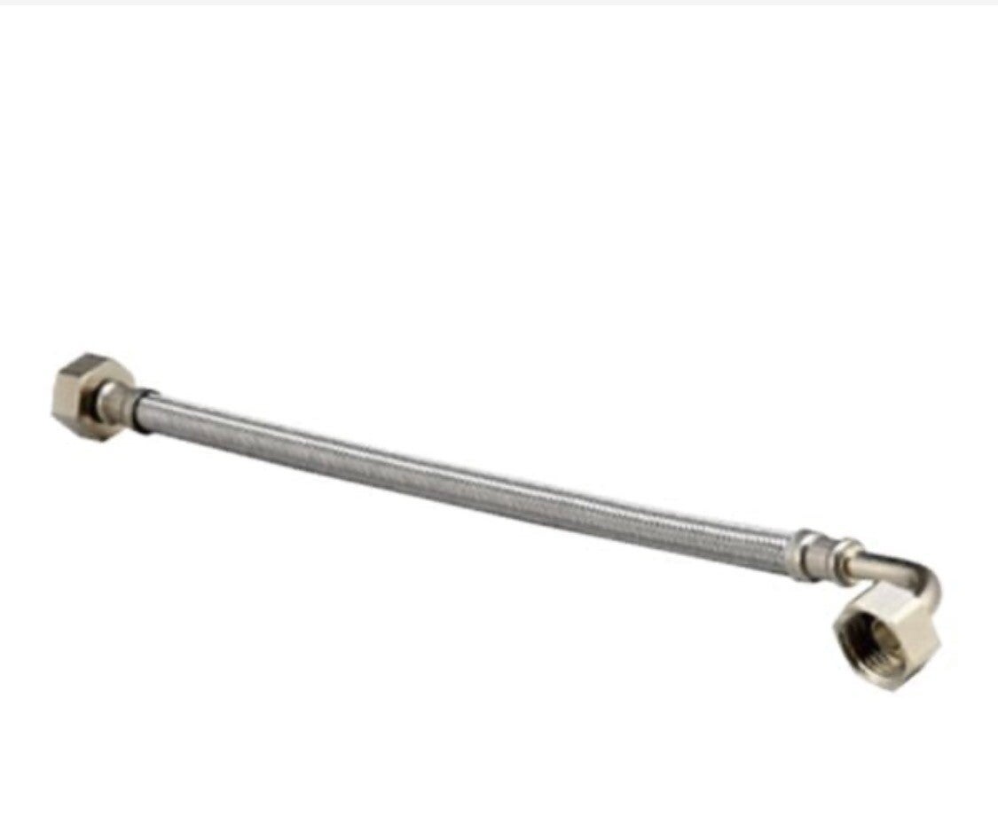 Flexible hose 1/2 x 600 FF 45