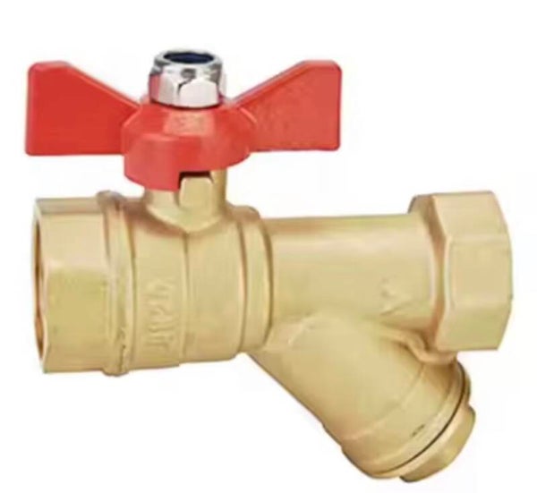 Y- strainer valve FF 1/2”