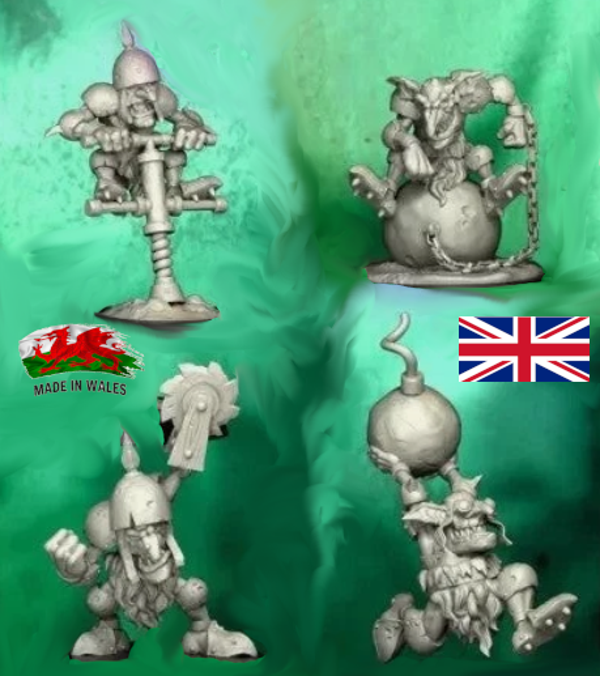 BBg001 Goblin Star / special Players  bomber pogo etc Fantasy Football by Torchlight