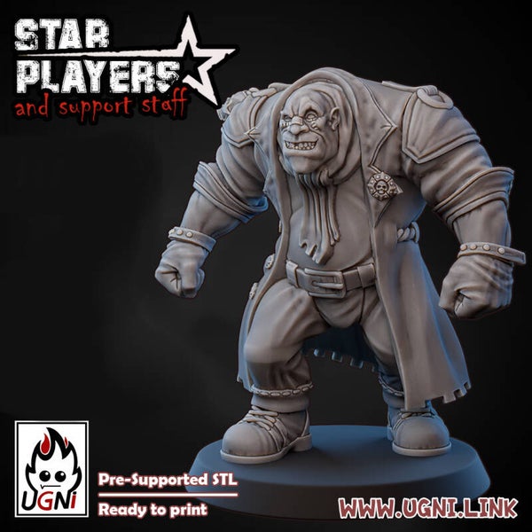 BBh11 Ogre annolouncer commentator Star Player