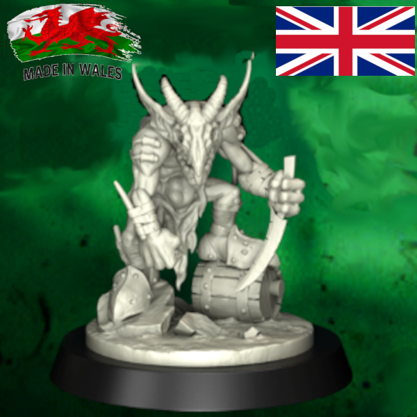 BBg002 The Black Goblin by torchlight miniatures