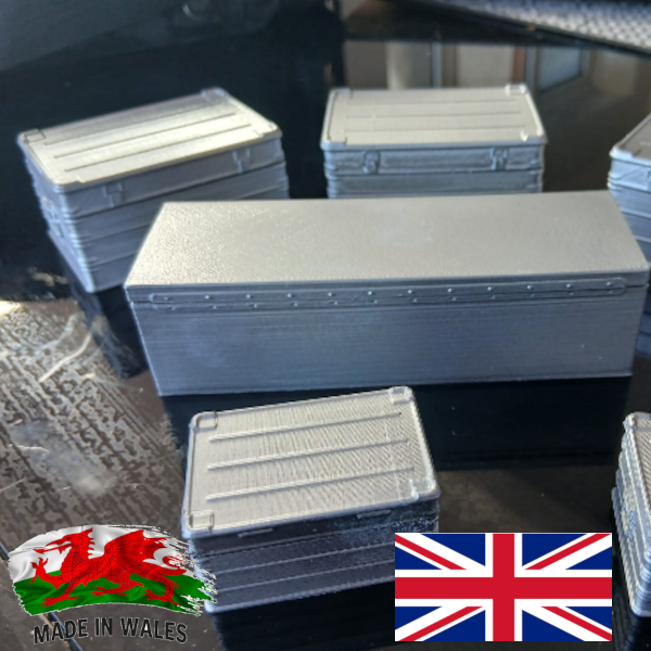 Camel boxes 1/10th scale Set of 6 - fdm printed Free delivery Mainland UK