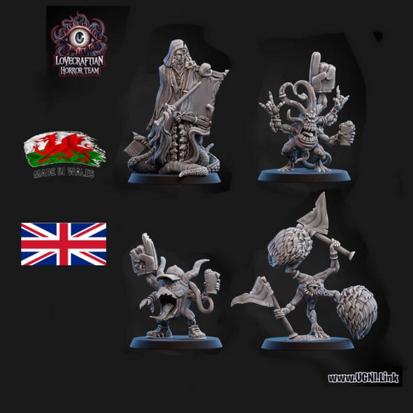 Cthulhu Horror Support Staff by Ugni BBLovesup