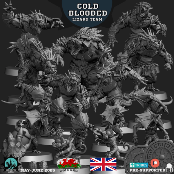 Cold blooded lizardmen by Realm of Paths