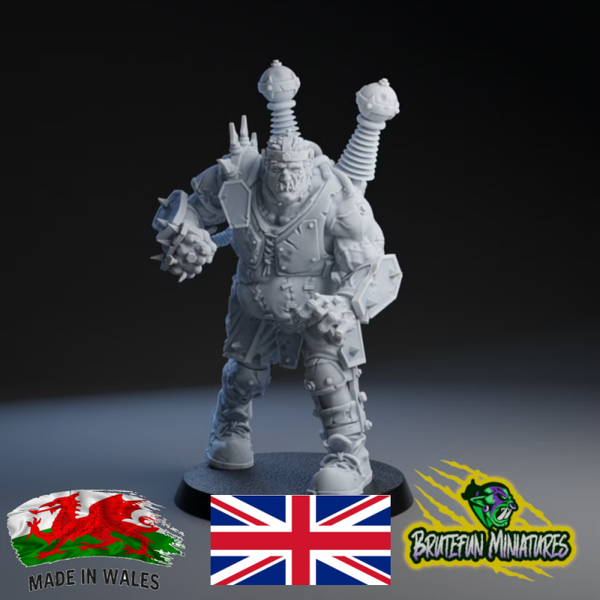Bffrank - Frankenstein golem by Brutefun 45mm head to toe (plus electrics)