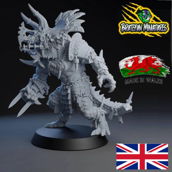 Saurus Lizardman Star player by Brutefun