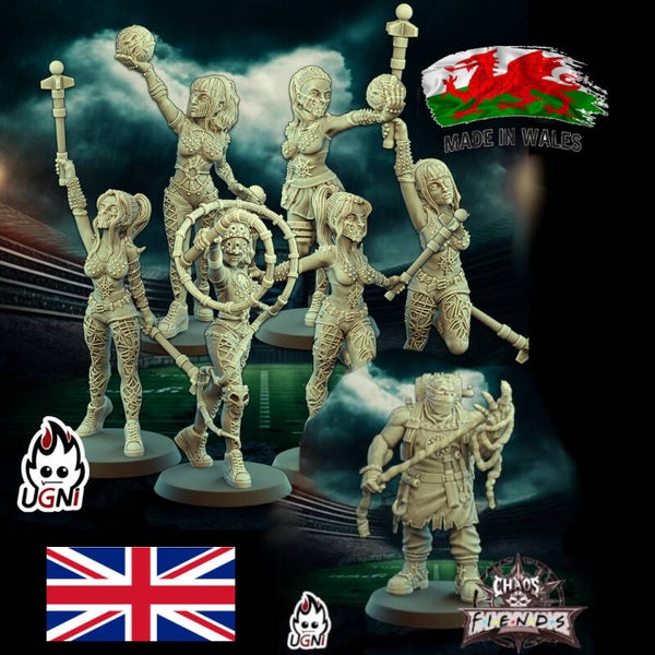 Chaos Fiends Support staff By Ugni