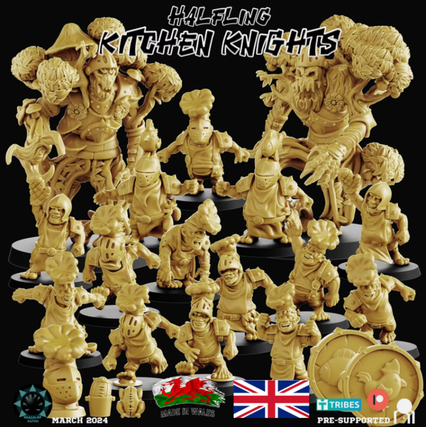 Kitchen Knight Halflings