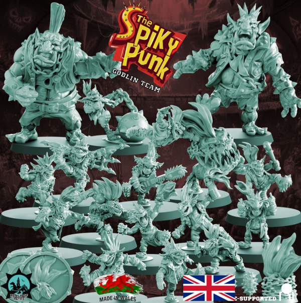 Spiky punk Goblins by realm of Paths