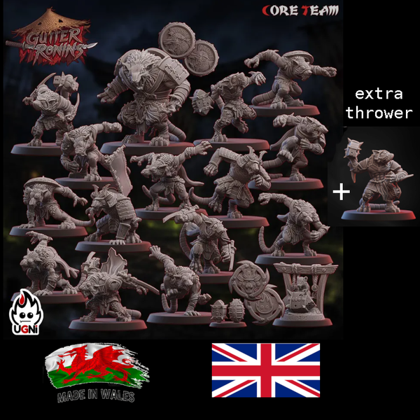Gutter Ronin - Ratmen Full Team