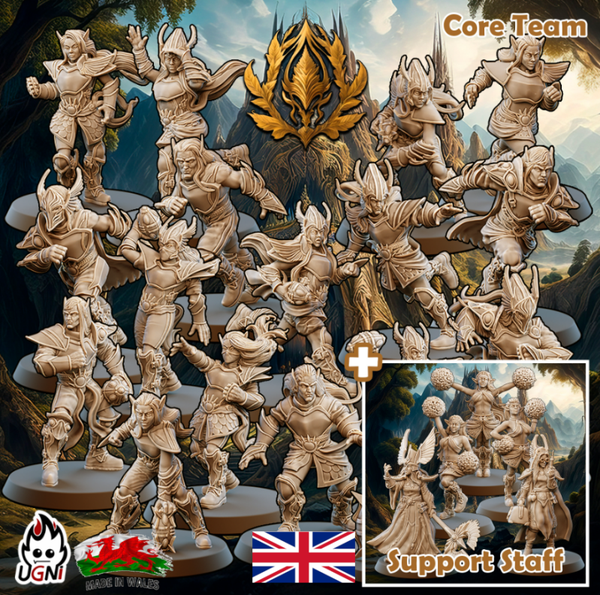 High Elf Guardian Full Team