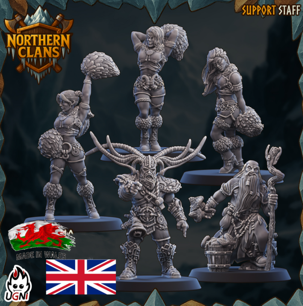 Norther Clans Support Staff by Ugni BBncsup
