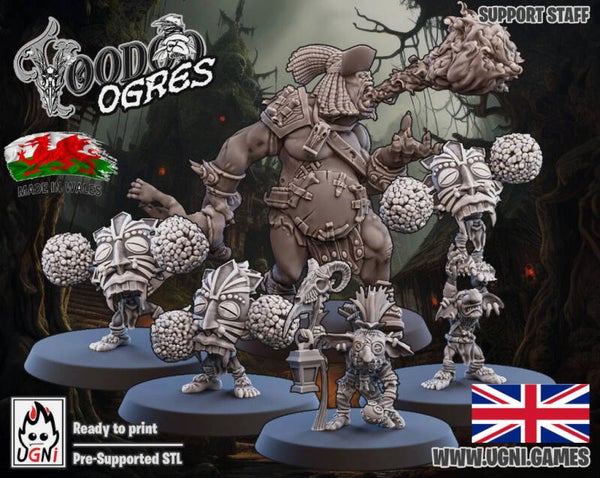 Voodoo Ogre Support Staff by Ugni