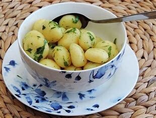 peterselie aardappeltjes