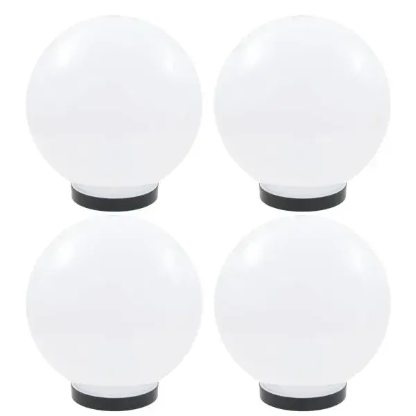 LED Komlampen 4 st Bolvormig 25 cm PMMA (2x50655)