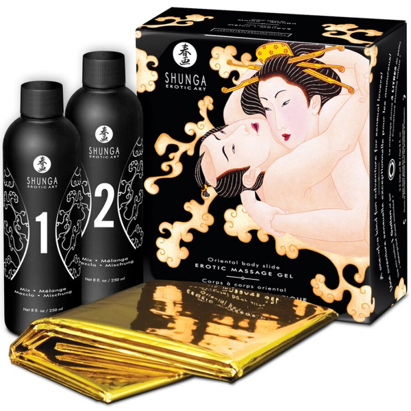 SHUNGA - OOSTERSE MELOEN MANGO BODY-TO-BODY EROTISCHE MASSAGEGEL
