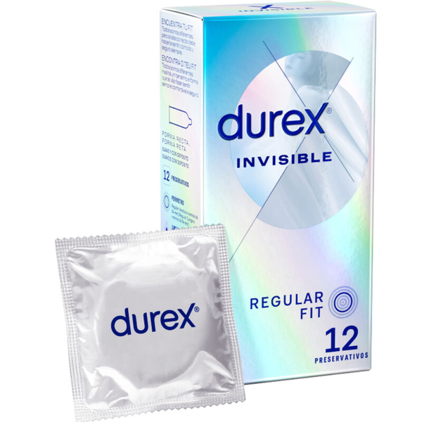 DUREX - ONZICHTBARE EXTRA DUNNE 12 STUKS